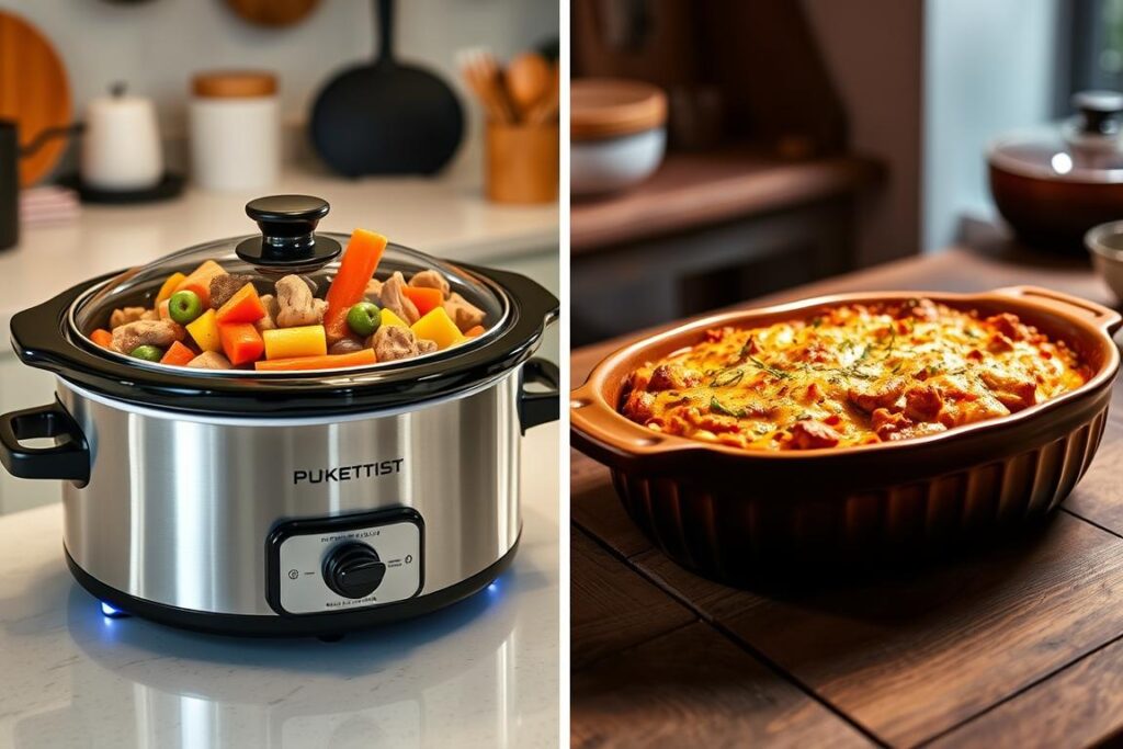 Can I use a slow cooker instead of a casserole dish?