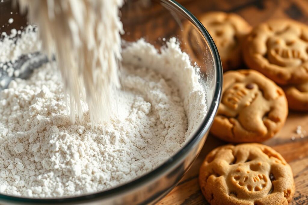 Flour in cookies