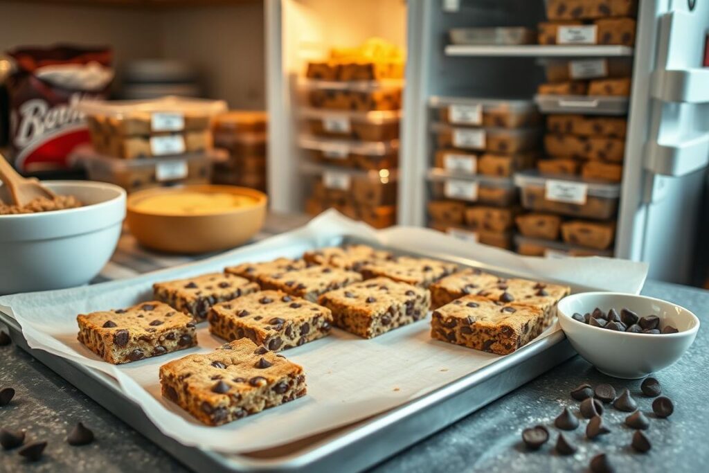 Freezing drop cookies