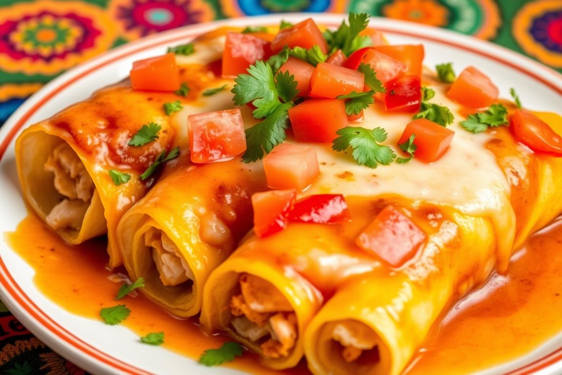 How to keep tortillas from getting soggy in chicken enchiladas?