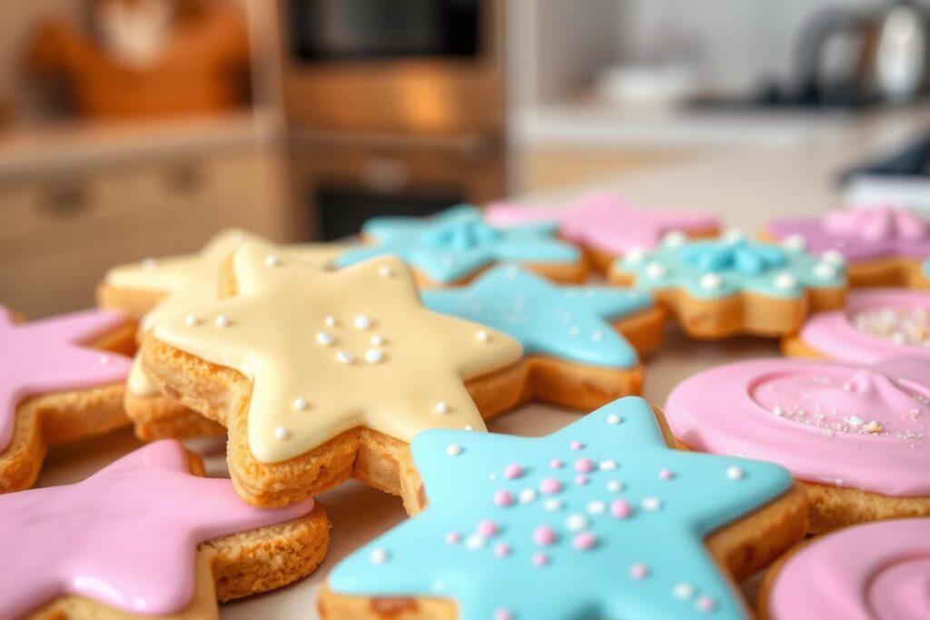 What is the frosting on sugar cookies made of?