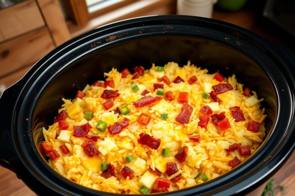 crockpot breakfast casserole